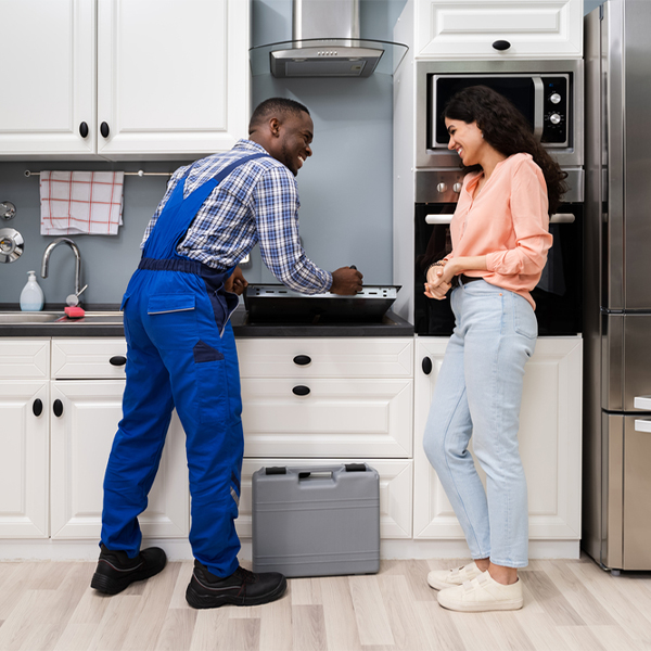 what kind of warranty do you offer on your cooktop repair services in Dow